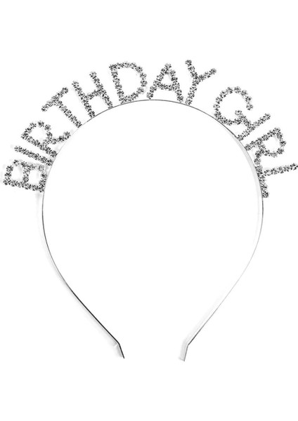 Birthday Girl Taşlı Birthday Doğum Günü Parti Taç fırsatları