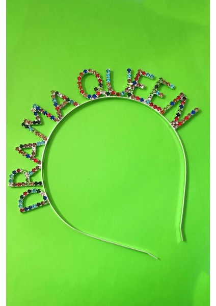 Drama Queen Taşlı Parti Tacı