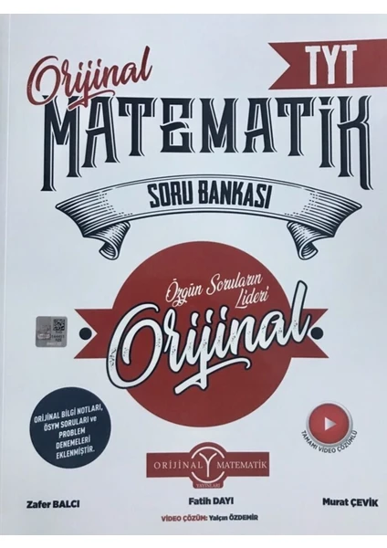 Orjinal Yayınları TYT Matematik Soru Bankası