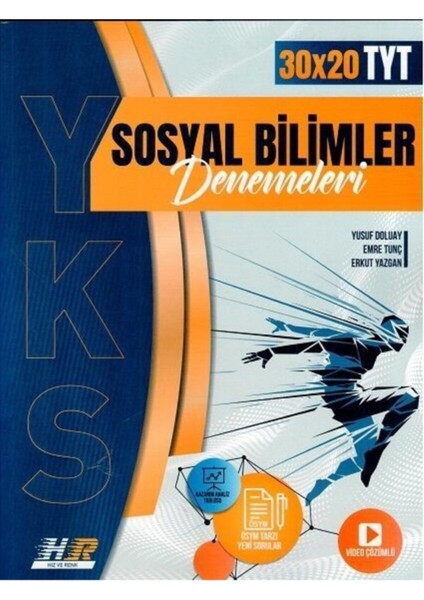Yayınları TYT Sosyal Bilimler 30 x 20 Denemeleri