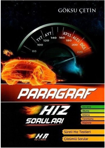 Tyt Ayt Hız ve Renk Soru Bankası Paragraf
