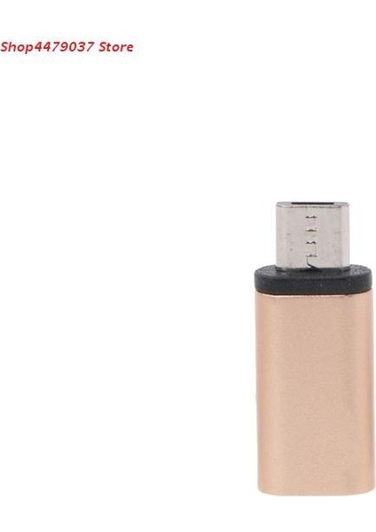 USB 3.1 Tip C Dişi - Mikro USB 2.0 Tip B Erkek Veri Şarj Dönüştürücü Adaptör K1AF (Yurt Dışından)