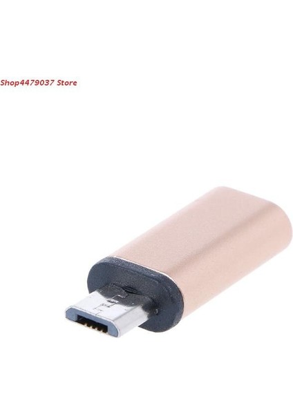 USB 3.1 Tip C Dişi - Mikro USB 2.0 Tip B Erkek Veri Şarj Dönüştürücü Adaptör K1AF (Yurt Dışından)