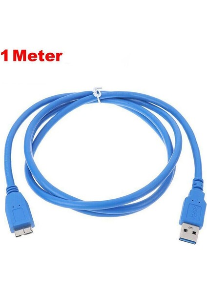 HDD Sabit Sürücü Için 1 M USB 3.0 Süper Hızlı Erkek - Mikro B Veri Kablosu (Yurt Dışından) fiyatları