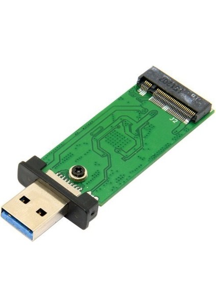 Jimier USB 3.0 M.2 Ngff SSD Mobil Sabit Disk Kutusu Adaptör Kartı Harici Muhafaza Kutusu M2 Sata SSD USB 3.1 2230/2242 (Yurt Dışından)