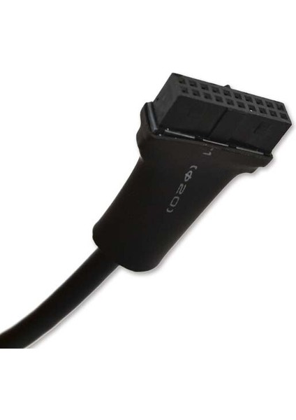 Kebidumei Premium Kalite 13 cm Anakart Anakart USB 3.0 20 Pin USB 2.0 9 Pin Konut Uzatma Adaptör Kablosu Masaüstü (Yurt Dışından)