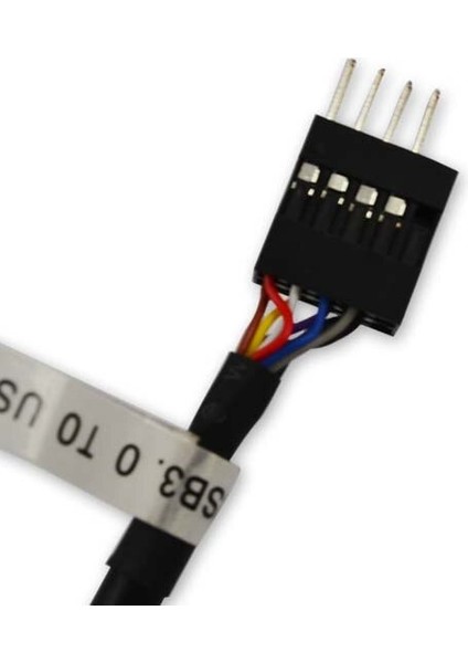 Kebidumei Premium Kalite 13 cm Anakart Anakart USB 3.0 20 Pin USB 2.0 9 Pin Konut Uzatma Adaptör Kablosu Masaüstü (Yurt Dışından)
