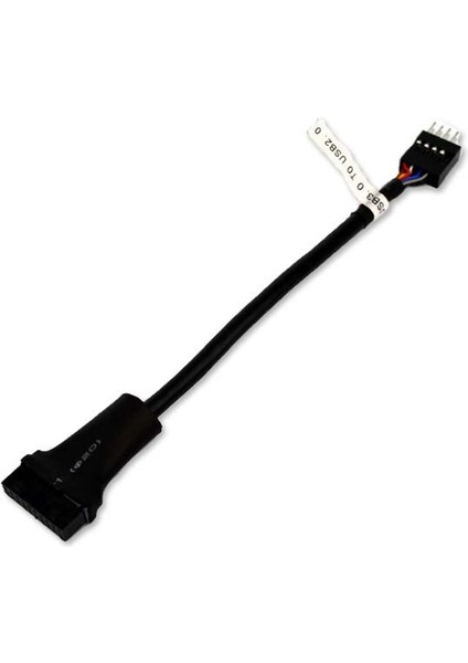 Kebidumei Premium Kalite 13 cm Anakart Anakart USB 3.0 20 Pin USB 2.0 9 Pin Konut Uzatma Adaptör Kablosu Masaüstü (Yurt Dışından)