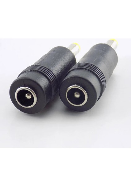 5 Adet Ac Dc Priz Konnektörü Dişi Erkek Adaptör Konnektörü Dizüstü Ses Kablosu Dönüştürücü 5.5mm x 2.1mm Ila 4.0mm x 1.7mm (Yurt Dışından)