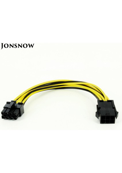 Jonsnow 8 Pin Erkek 6 Pin Dişi Molex Ide Express Güç Uzatma Kablosu Adaptörü Cpu Ekran Kartı Pcı-E Güç (Yurt Dışından)