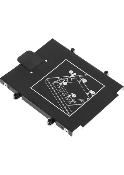 HDD Caddy Braketi Sabit Disk Kapağı Adaptörü SSD Konektörü Dizüstü Aksesuar Vidası Hp 9470M 9480M Q1JC (Yurt Dışından)