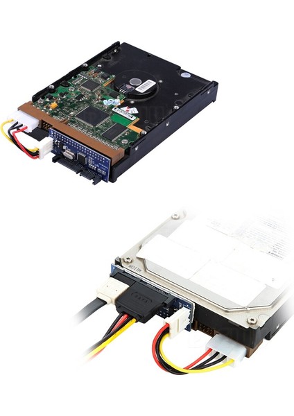 Windows Için Eski Moda Sabit Disk Sürücüsü Paralel Bağlantı Noktasından Seri Bağlantı Noktasına Adaptör Ide - Sata Ara Adaptör Kartı (Yurt Dışından)