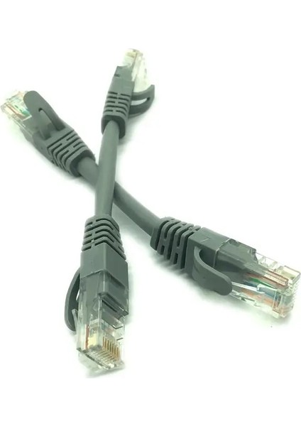 10 cm Cat5 CAT5E CAT6E Utp Ethernet Ağ Kablosu Erkek - Erkek RJ45 Yama Lan Kısa Kablo 0.1 M (Yurt Dışından)