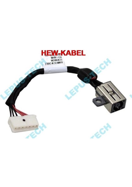 Yenı Dc Güç Jak Kablosu Bağlantı Noktası Için Dell Xps 15 9550 9560 DC30100X300 P56F DC30100X200 (Yurt Dışından)