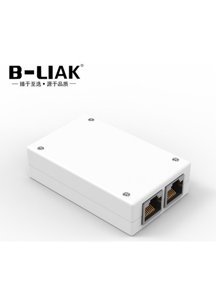 B-Lıak Mini 2 Port RJ45 Rj-45 Ağ Anahtarı Ethernet Ağ Kutusu Switcher Çift 2 Yollu Bağlantı Noktası Manuel Paylaşım Anahtarı Adaptörü Hub (Yurt Dışından)