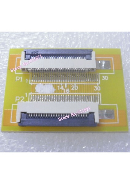 0.5 Tip A 400MM 24PIN Esnek Düz Kablo Uzatma Adaptörü 24P Ttl Fpc Ffc Uzatma Kablosu Konektörü 24P Ffc Hat Telini Uzatın (Yurt Dışından)