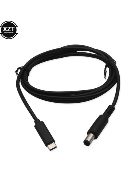 1.5 M USB Tip C Pd Hızlı Şarj Kablosu Dell Latitude 7.4*5.0mm Dc Güç Adaptörü Dönüştürücü Laptop Şarj Aleti Kablosu Kablosu (Yurt Dışından)