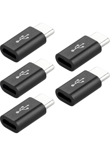 5 Adet Yüksek Kaliteli Küçük Mikro USB Dişi Tip-C Erkek Mikro USB C Tipi Dönüştürücü Genel Adaptör Samsung Huawei Için (Yurt Dışından)