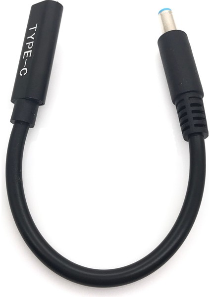 Pd Tipi C Dişi 4.5*3.0mm Erkek Dc Fiş Dönüştürücü Dizüstü Bilgisayar Şarj Kablosu Kablosu Için Hp Probook 430 G3 450 G3 455 G3 470 G3 440 (Yurt Dışından)
