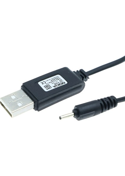 1.3 M Dış Çap 2mm USB Şarj Aleti Kablosu Küçük Pin USB Şarj Aleti Kurşun Kablosu Nokia 7360 N71 6288 E72 Için USB Kablosu Yüksek Hızlı (Yurt Dışından) fırsatları