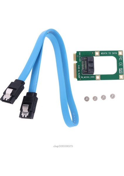 Msata'dan 7 Pimli Sata Uzatma Adaptörüne Mini Sata - Sata Kart Dönüştürücü 2,5 Için Tam Yüksek Yarım (Yurt Dışından)