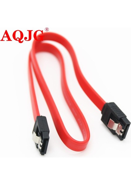 Düz Sağ Açı 6 Gbps 30 cm 50 cm Sata 3.0 Kablo 6 Gb/s Sata Iıı Sata 3 Kablo Düz Veri Kablosu HDD SSD Için Süper Hız (Yurt Dışından)