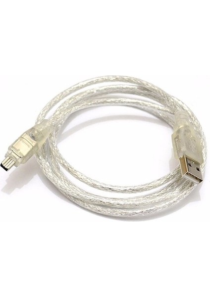 USB Erkek Firewire Ieee 1394 4 Pin Erkek Ilink Adaptör Kablosu Firewire 1394 Kablo Sony DCR-TRV75E Dv (Yurt Dışından)