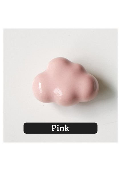 Bulut Şekilli Seramik Kolları 50MM Çekmece Kolları Çocuk Odası Kapı Kolları Tek Delik Dolap Vidalı Kolları Mobilya Kolları (Yurt Dışından) fiyatları