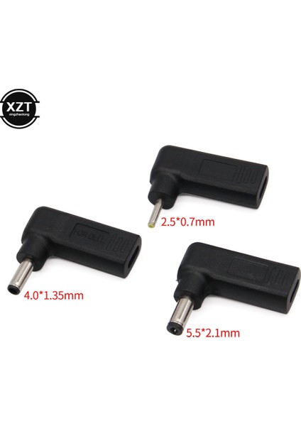 Dizüstü Güç Adaptörü Konnektörü Dc Fiş USB Tip C Dişi Evrensel Erkek 11*4.5mm Lenovo Asus Hp Dell Acer Dizüstü Bilgisayar Şarjı (Yurt Dışından)