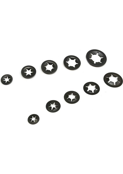 260 Adet Manganez Çelik Torx Yıkayıcı, Torx Delik Rulman Kelepçesi Tespit Halkası Kombinasyonu Seti (Yurt Dışından) modelleri