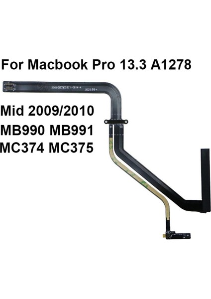 Macbook Pro 13 Için Yeni 821-0814-A Sabit Sürücü Flex Kablosu (Yurt Dışından)