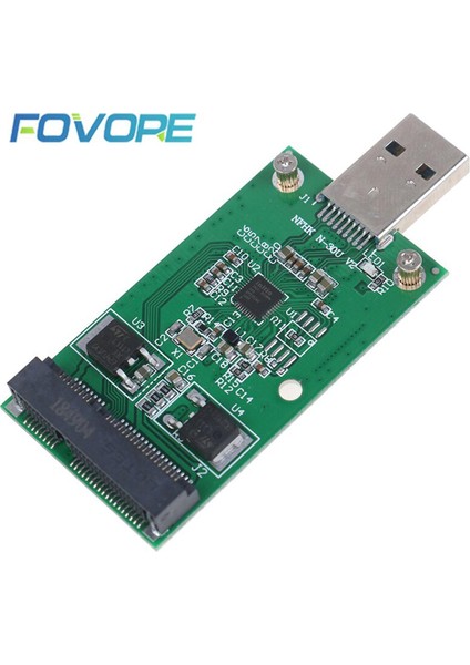 Mini USB 3.0 - Pcıe Msata Harici SSD Pcba Dönüştürücü Adaptör Kartı (Yurt Dışından)