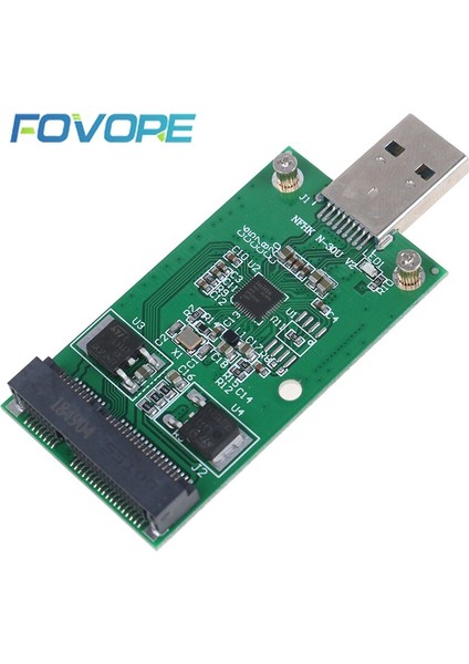 Mini USB 3.0 - Pcıe Msata Harici SSD Pcba Dönüştürücü Adaptör Kartı (Yurt Dışından)