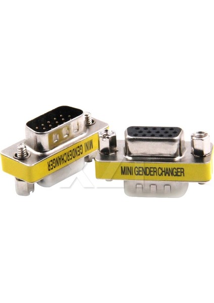 At 1 Adet Vga/svga 15 Pin Bağlantı Noktası Konektörü Tasarrufu VGA Adaptörü Dişi VGA Erkek D-Sub Monitörler Için Hdtv Projektörler VGA Ayırıcılar (Yurt Dışından)