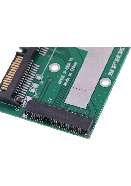 Msata SSD 2.5 ''sata 6.0gps Adaptörü Dönüştürücü Kart Modülü Kurulu Mini Pcie SSD Yüksek Kalite (Yurt Dışından)