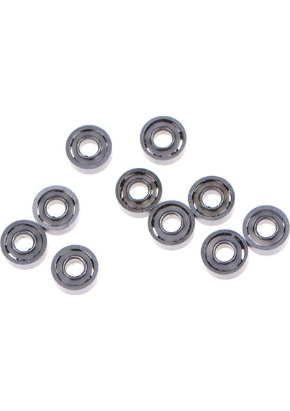 10 Adet MR83 3X8X3MM Açık Minyatür Rulmanlar Topu Mini El Rulman Spinner (Yurt Dışından)