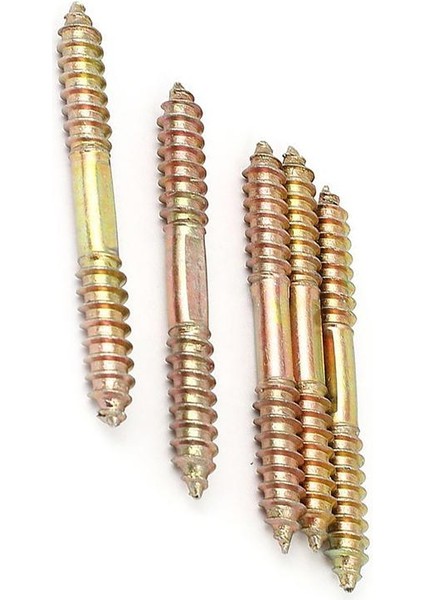 M8 x 70MM Çift Uçlu Ahşap - Ahşap Mobilya Sabitleme Dübel Vidası 5 Adet (Yurt Dışından) fırsatları