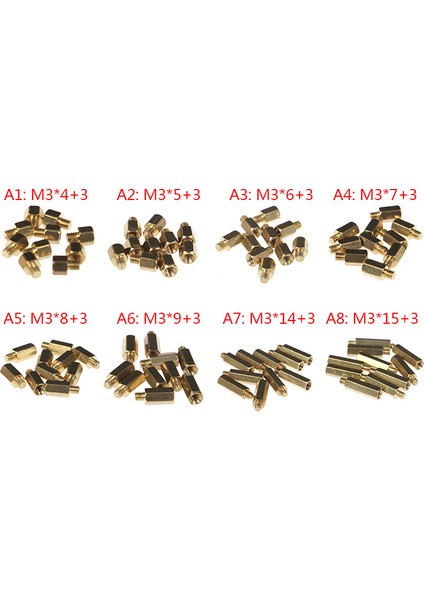 10 Adet M3 Hex Pirinç Aralığı Vidaları Dişli Sütun Bilgisayar Pc Anakart Anlan (Yurt Dışından) indirimleri