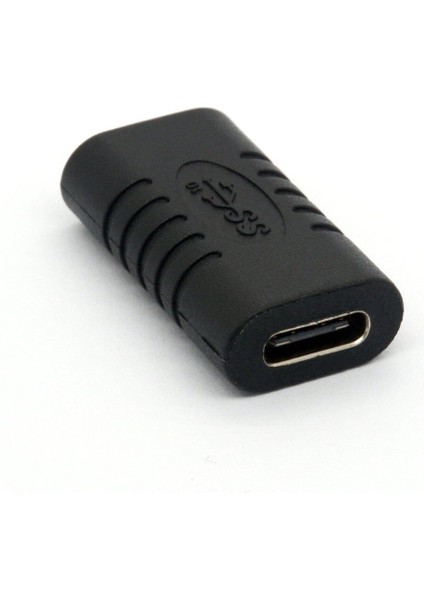 10 Gbps USB C Adaptörü Dişi Dişi C Tipi Adaptör Düz Minik Usb-C Adaptörü USB 3.1 Tip-C Konnektör Dönüştürücü 24PIN (Yurt Dışından)
