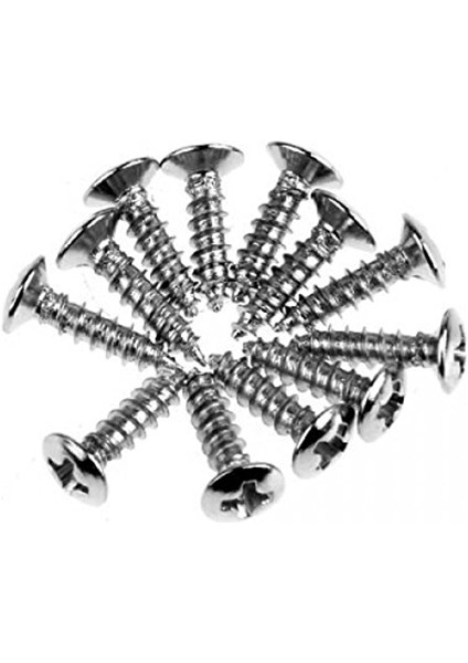 Flyeer 36X Gitar Telecaster Için Pick Guard Vidalı Çamurluk Stili, Stratcaster'a Takılı Gümüş (Yurt Dışından) fiyatları