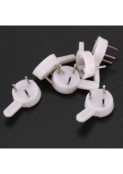 40 Adet Plastik Ağır Duvar Resim Çerçevesi Kanca Askıları 3 Pinli Küçük Beyaz (Yurt Dışından) fiyatları