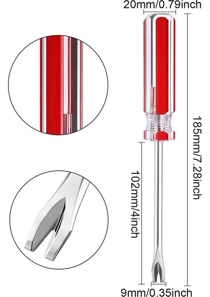 Adet Çektirmeler Tack Kaldırıcı 3mm V/u Ucu Zımba Perçin Tack Çektirme Döşeme Zımba Sökücü Tornavida Aracı (Yurt Dışından)