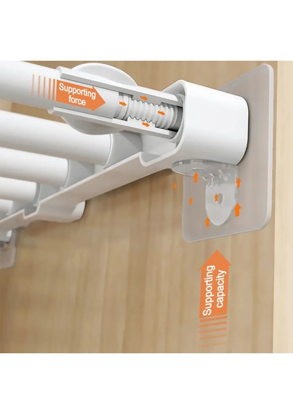Duvar Askıları Güçlü Tutucu Banyo Alet Raf Desteği Yapışkan Mandal (Yurt Dışından) modelleri