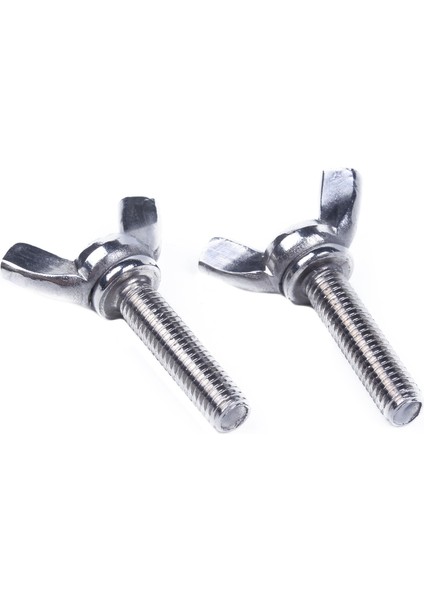 Flyeer M5X20MM 20MM Geniş 304 Paslanmaz Çelik Kanat Başlı Vida Cıvataları 5 Adet (Yurt Dışından) indirimleri