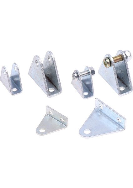 Galvanizli Demir Plaka Braketi Antirust Taban Kasnak Braketi Tripod L Şekilli Sabit Döner Süspansiyon Tekerlek Rulmanı Eatop (Yurt Dışından)