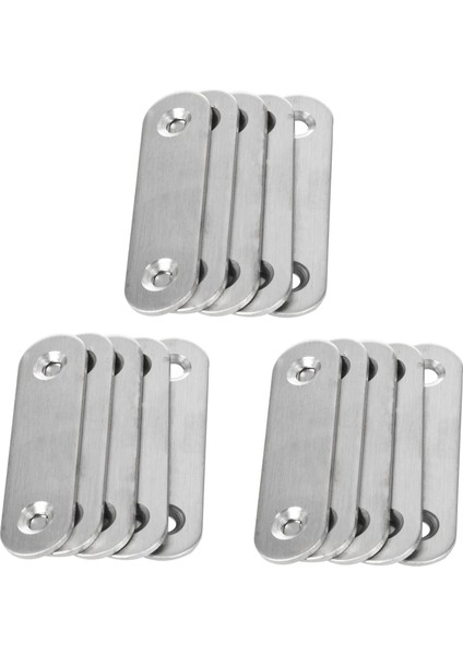 60MM x 16MM Düz Tamir Birleştirme Tamir Düz Plaka Braketi 15 Adet (Yurt Dışından) indirimleri