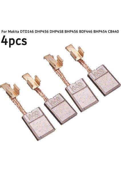 Adet Karbon Fırçalar Makita DTD146 DHP456 DHP458 BHP456 BDF446 BHP454 CB440 Elektrikli Darbeli Delme Makinesi (Yurt Dışından) fiyatları