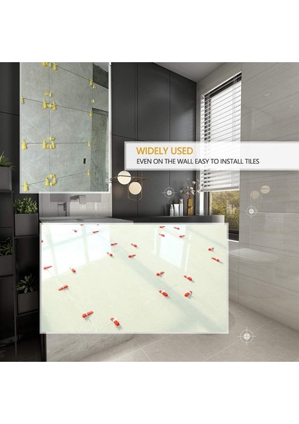 Fayans Tesviye Sistemi Klipleri 2mm -400 Adet Dıy Fayans Tesviye Paspayı Profesyonel Seramik Karo ve Taş Kurulumu Için (Yurt Dışından) indirimleri