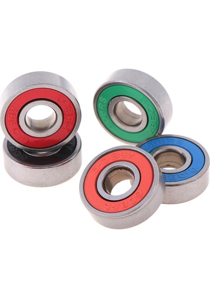 Adet Abec-9 608RS Kaykay Scooter Tekerleği Makaralı Mühürlü Bilyalı Rulmanlar Eatop (Yurt Dışından)