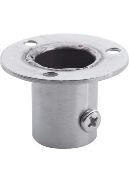 Quanbu Gardırop 19MM Tüp Paslanmaz Çelik Ray Çubuk Ucu Destek Braketi 2 Adet (Yurt Dışından) fırsatları